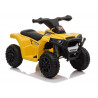 XH116 elektromos ráhajtható quad sárga