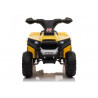 XH116 elektromos ráhajtható quad sárga