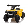 XH116 elektromos ráhajtható quad sárga