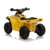 XH116 elektromos ráhajtható quad sárga