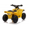 XH116 elektromos ráhajtható quad sárga