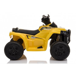 XH116 elektromos ráhajtható quad sárga
