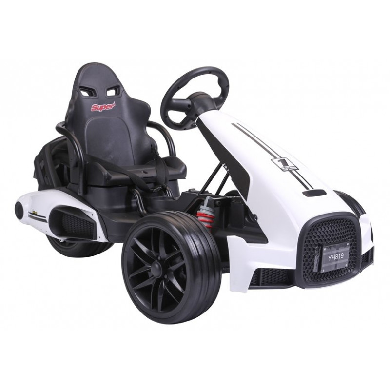 CH9939 Elektromos Ride-On Gokart fehér