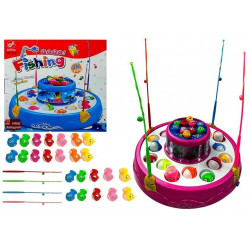 Megy! Megy! Horgászjáték Magnetic Fish 2 Ponds 26 Fish Pink