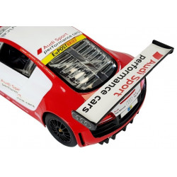 Autó R/C Audi R8 LMS Rastar 1:14 fehér-piros