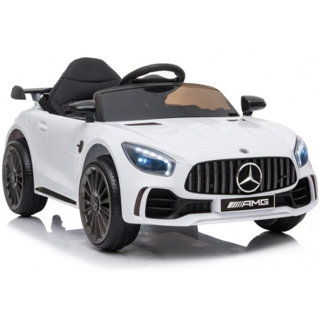 Elektromos felhajtható autó Mercedes AMG GT R fehér
