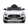 Elektromos felhajtható autó Mercedes AMG GT R fehér