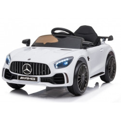 Elektromos felhajtható autó Mercedes AMG GT R fehér