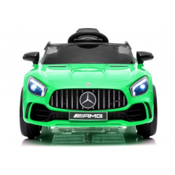 Elektromos felhajtható autó Mercedes AMG GT R zöld