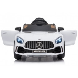 Elektromos felhajtható autó Mercedes AMG GT R fehér