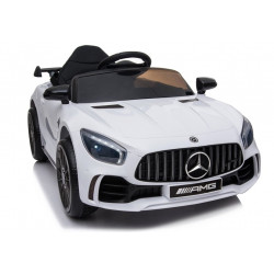Elektromos felhajtható autó Mercedes AMG GT R fehér