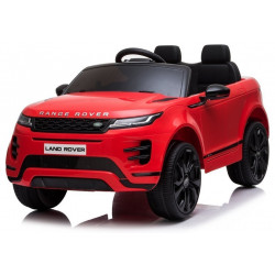 Range Rover Evoque elektromos ráhajtható autó piros