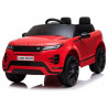 Range Rover Evoque elektromos ráhajtható autó piros