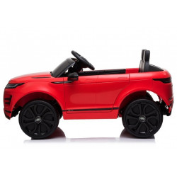 Range Rover Evoque elektromos ráhajtható autó piros