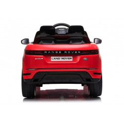 Range Rover Evoque elektromos ráhajtható autó piros
