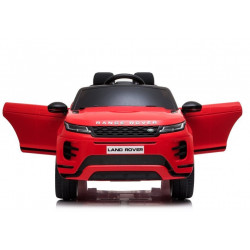 Range Rover Evoque elektromos ráhajtható autó piros