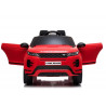 Range Rover Evoque elektromos ráhajtható autó piros
