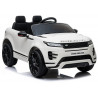 Range Rover Evoque elektromos ráhajtható autó fehér