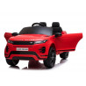 Range Rover Evoque elektromos ráhajtható autó piros