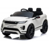 Range Rover Evoque elektromos ráhajtható autó fehér