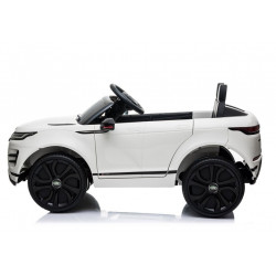 Range Rover Evoque elektromos ráhajtható autó fehér