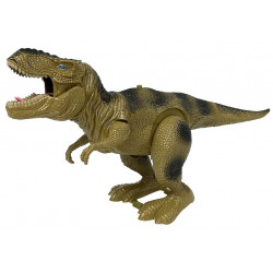Dinosaur Tyrannosaurus Rex akkumulátorral működő zöld