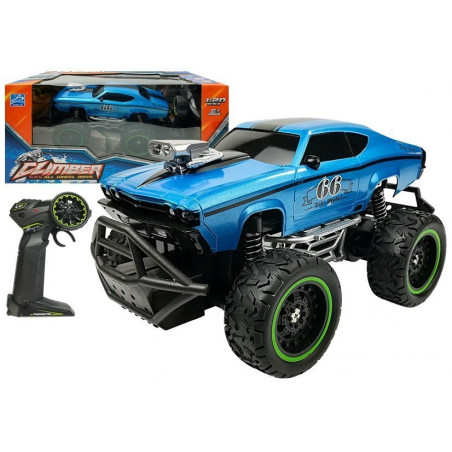 Távirányítós Autó Off-road R/C Blue High Wheels