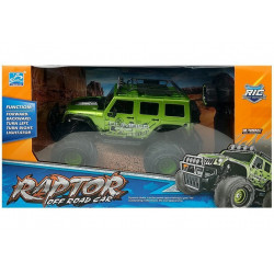 Távirányítós autó Off-road Jeep R/C zöld