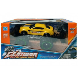 Távirányítós autó off-road R/C Yellow High Wheels
