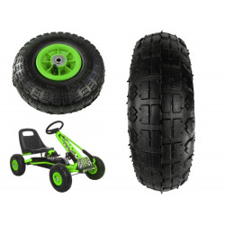 Gokart kerék A15 zöld