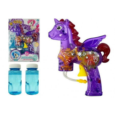 Szappanbuborék Gun Unicorn Purple