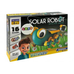 Oktatási robot, rovarnyomozó, barkácsolt napelemes tücsök