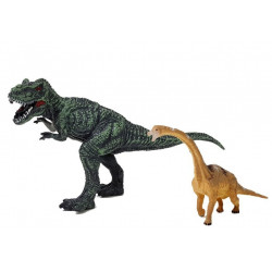 Zestaw Figurek Dinozaur Brachiosaurus, Tyranozaur Rex
