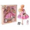 Lalka Modelka Suknia Balowa 28 cm z Akcesoriami