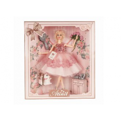 Lalka Modelka Suknia Balowa 28 cm z Akcesoriami