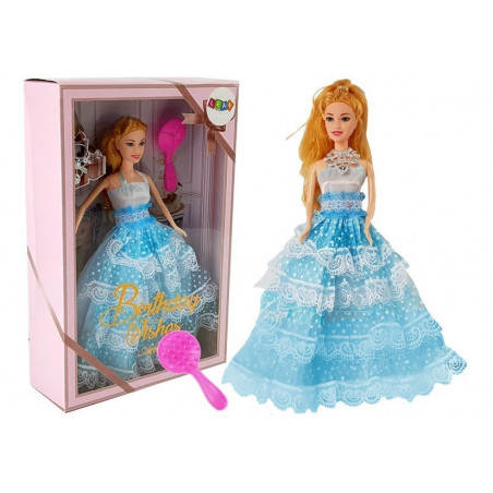 Princess baba Kék ruhaecset 28 cm