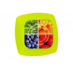 Készlet Eating Desszert Torta tálcával