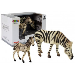 Állatok Afrika víziló Zebra figurák halmaza