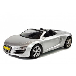 Játékautó Cabriolet Silver 1:18