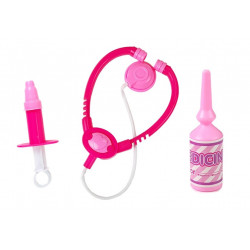 Lalka Dziewczynka z Pieskiem Zestawem Lekarskim i Dźwiękiem