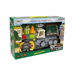 Automatikus szemeteskocsi távirányítós R/C