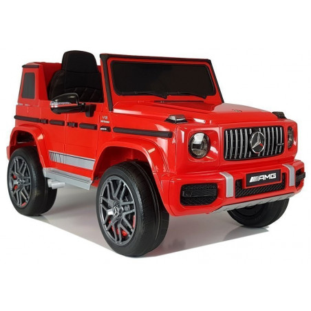 Elektromos ráhajtható autó Mercedes G63 Red