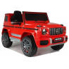 Elektromos ráhajtható autó Mercedes G63 Red