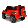 Elektromos ráhajtható autó Mercedes G63 Red