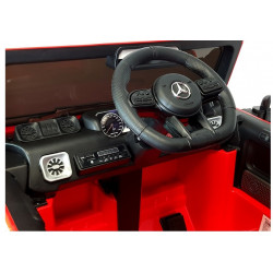 Elektromos ráhajtható autó Mercedes G63 Red