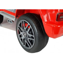 Elektromos ráhajtható autó Mercedes G63 Red