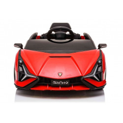 Elektromos utazás Lamborghini Sian Red autón