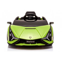 Elektromos utazás Lamborghini Sian Green autón