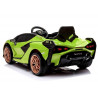 Elektromos utazás Lamborghini Sian Green autón