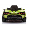 Elektromos utazás Lamborghini Sian Green autón